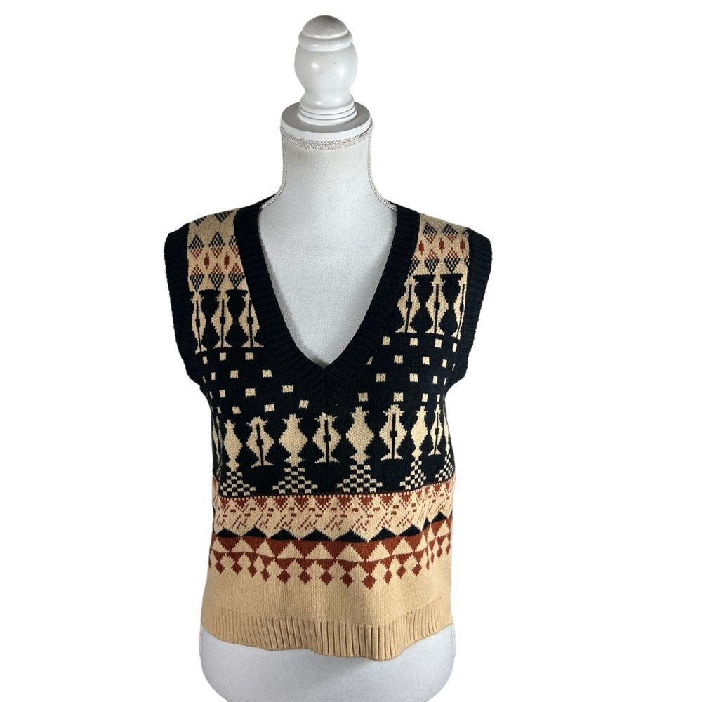 Maison Blanche V Neck Sweater Vest